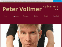 Tablet Screenshot of peter-vollmer.de